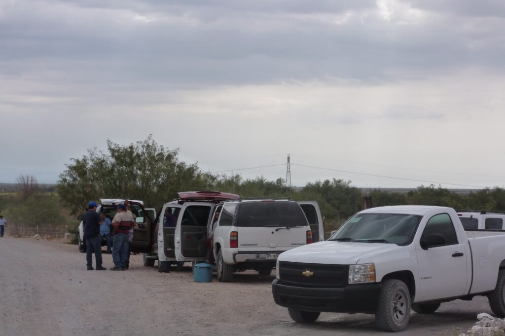 Frente convoy, La Platosa, Mexico