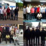 Бастующие работники системы электроснабжения в Марокко.