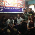 IndustriALL also visited the offices of metalworkers trade union, MWAP, in the Philippines.
