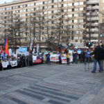 ARETU protest for wage increases in Russia