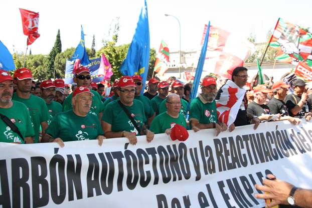 Historic march, called “Marcha Negra”