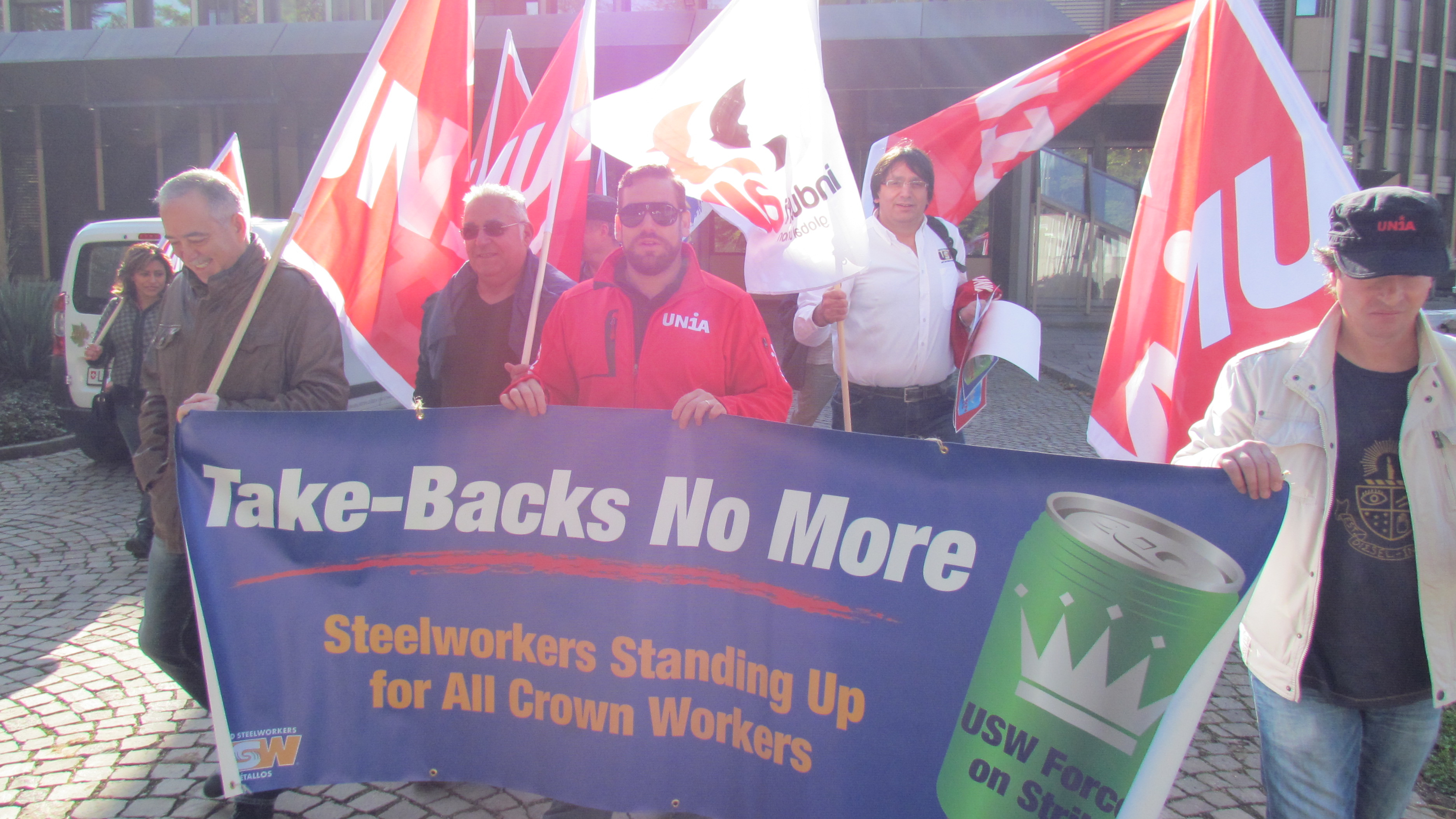 At Crown Holdings European Headquarters in Baar, Switzerland