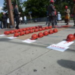 Photo from the BWI organized protest