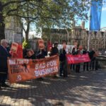 Rally outside Rio Tinto AGM