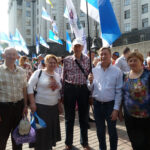Piquete de los sindicatos de Ucrania frente al Gabinete de Ministros de Ucrania, 27 de mayo de 2015