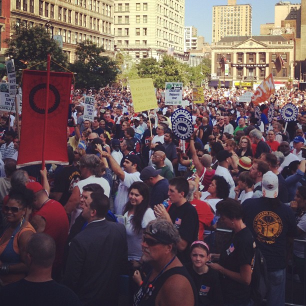 Rally at Con Edison in New York CIty