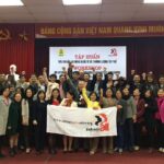 Participantes en el taller de IndustriALL realizado en Hanói en marzo.