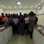 Молодые работники и работницы во время тренинга IndustriALL по борьбе с ВИЧ/СПИДом на рабочем месте, Лусака, Замбия