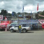 Affichage électoral au Honduras