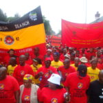 Num rally in Johannesburg, 13 October 2012