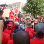 Num rally against Impala, 13 October 2012