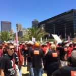 Rally in Cape Town