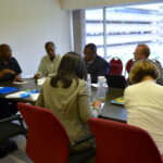 Meeting with the president of COSATU S'dumo Dlamini