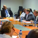 Meeting with MINISTER FOR MINES AND ENERGY and CHAMBER OF MINES