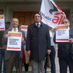 IndustriALL at Zimbabwe embassy in Geneva