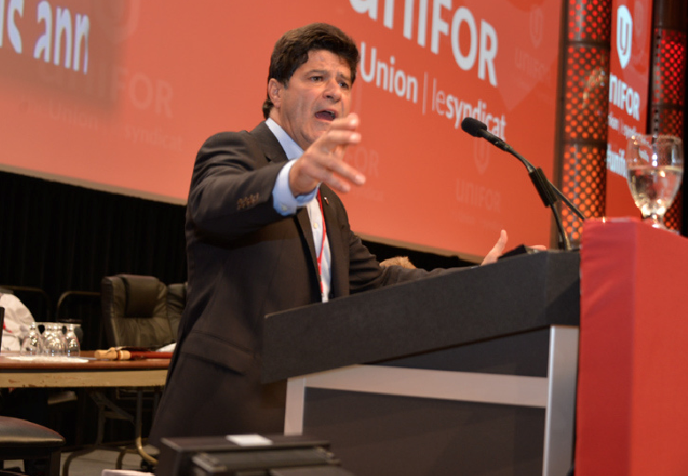 Jerry Dias, nouveau Présdient d'Unifor