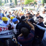 Марш протеста против приватизации