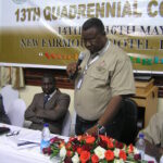 MUZ President Chishimba Nkole at the center