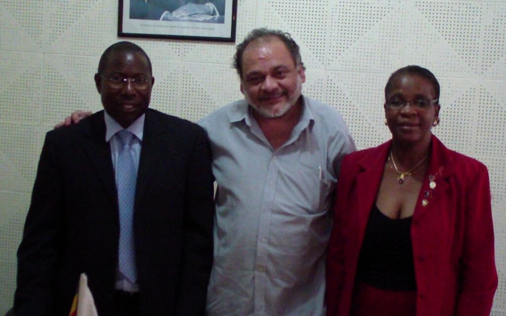 Energy Minister Mangoma, Fernando Lopes, Angeline Chitambo