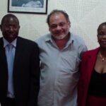 Energy Minister Mangoma, Fernando Lopes, Angeline Chitambo