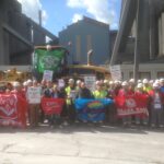 Manifestación en Bélgica