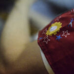 Brassard porté par les salariés de l’usine de confection Sakura pendant leur grève silencieuse. IndustriALL