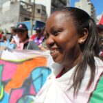 March for the Day for Democracy and Against Neoliberalism in Montevideo, Uruguay. IndustriALL