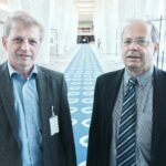 Секретарь Производственного совета Solvay Альберт Круфт и Директор по персоналу Solvay Жан-Кристоф Шиберрас