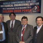 De gauche à droite: Renzo Ambrosetti, Kemal Özkan, Rainer Wimmer, Corrado Pardini