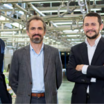 Aleix Gonzalez, Félix Poza and Indalecio Pérez from Corporate Social Responsibility at Inditex