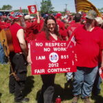 Caterpillar Solidarity Rally in Joliet