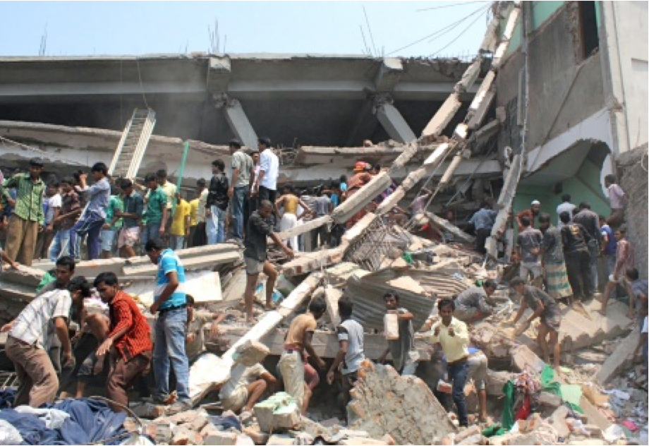Le Rana Plaza s’est effondré le 24 avril 2013